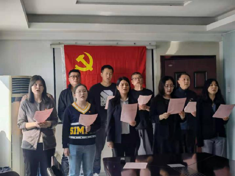 鄭州建投工程咨詢公司黨支部開展“唱紅歌、頌經(jīng)典”黨史學(xué)習(xí)教育活動