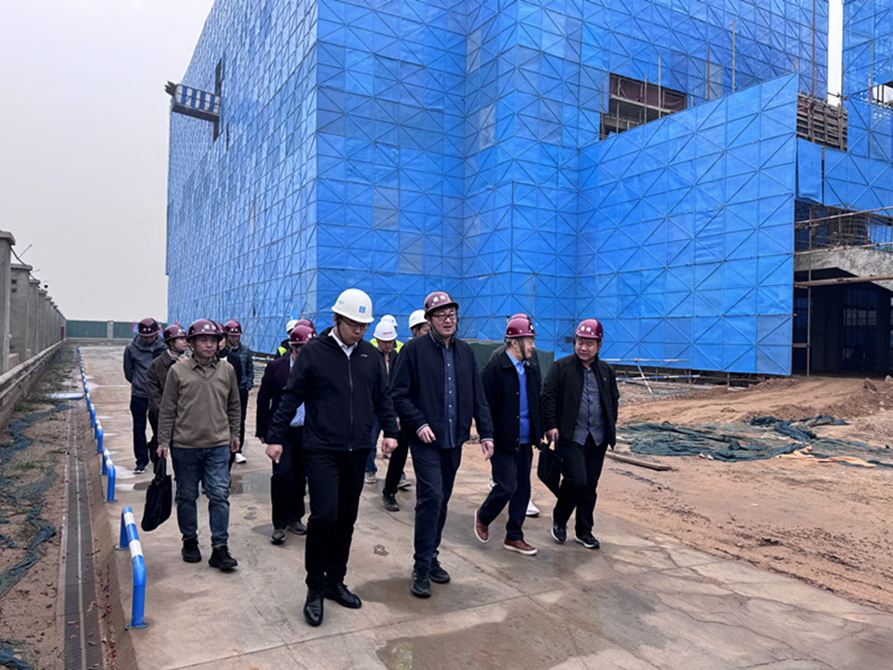 鄭州市建設(shè)投資集團有限公司黨委委員、紀(jì)委書記張煉帶隊調(diào)研六十七高項目建設(shè)